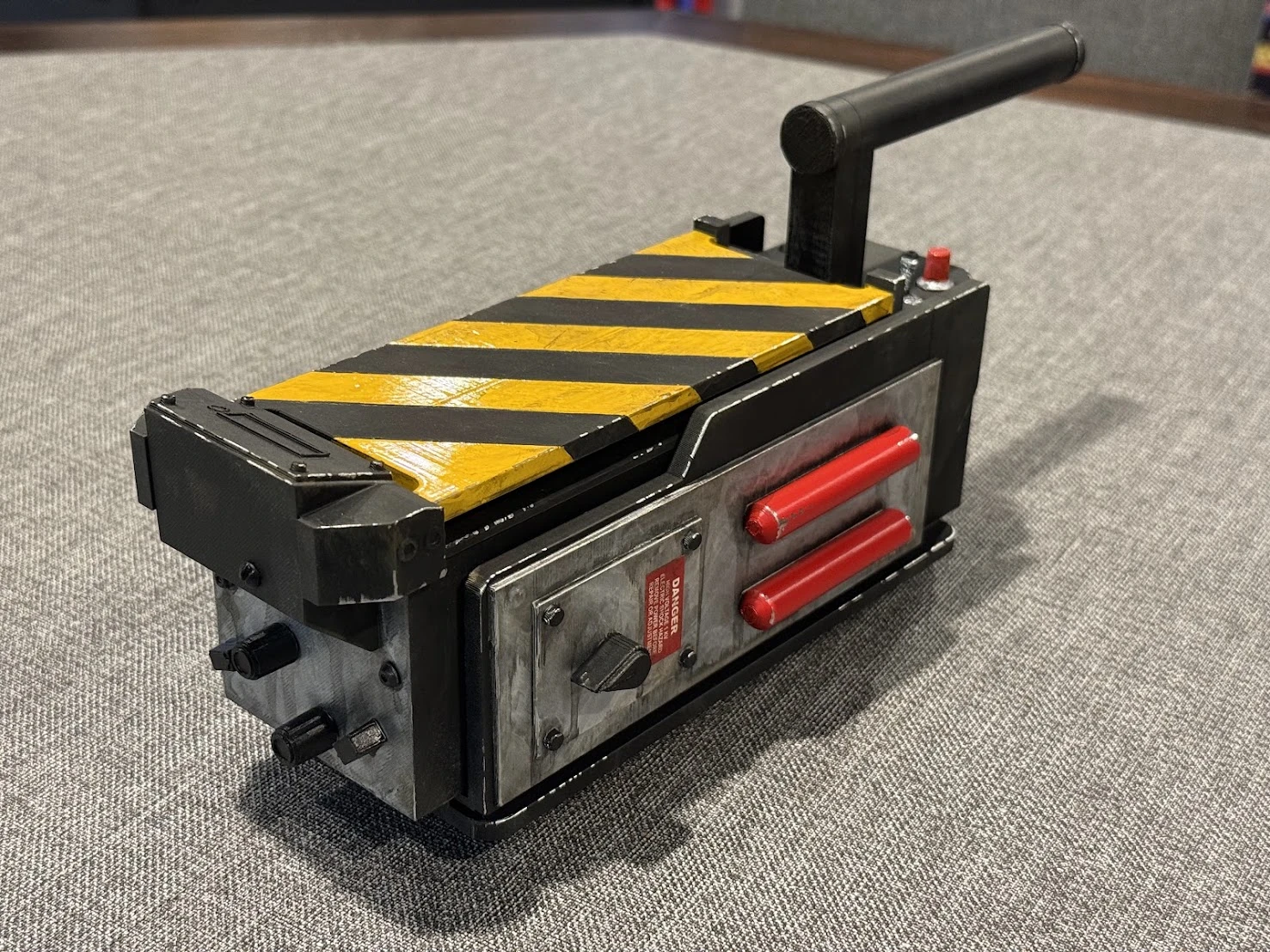 Ghostbusters — Ghost Trap replica printed and painted by Jason Luber
