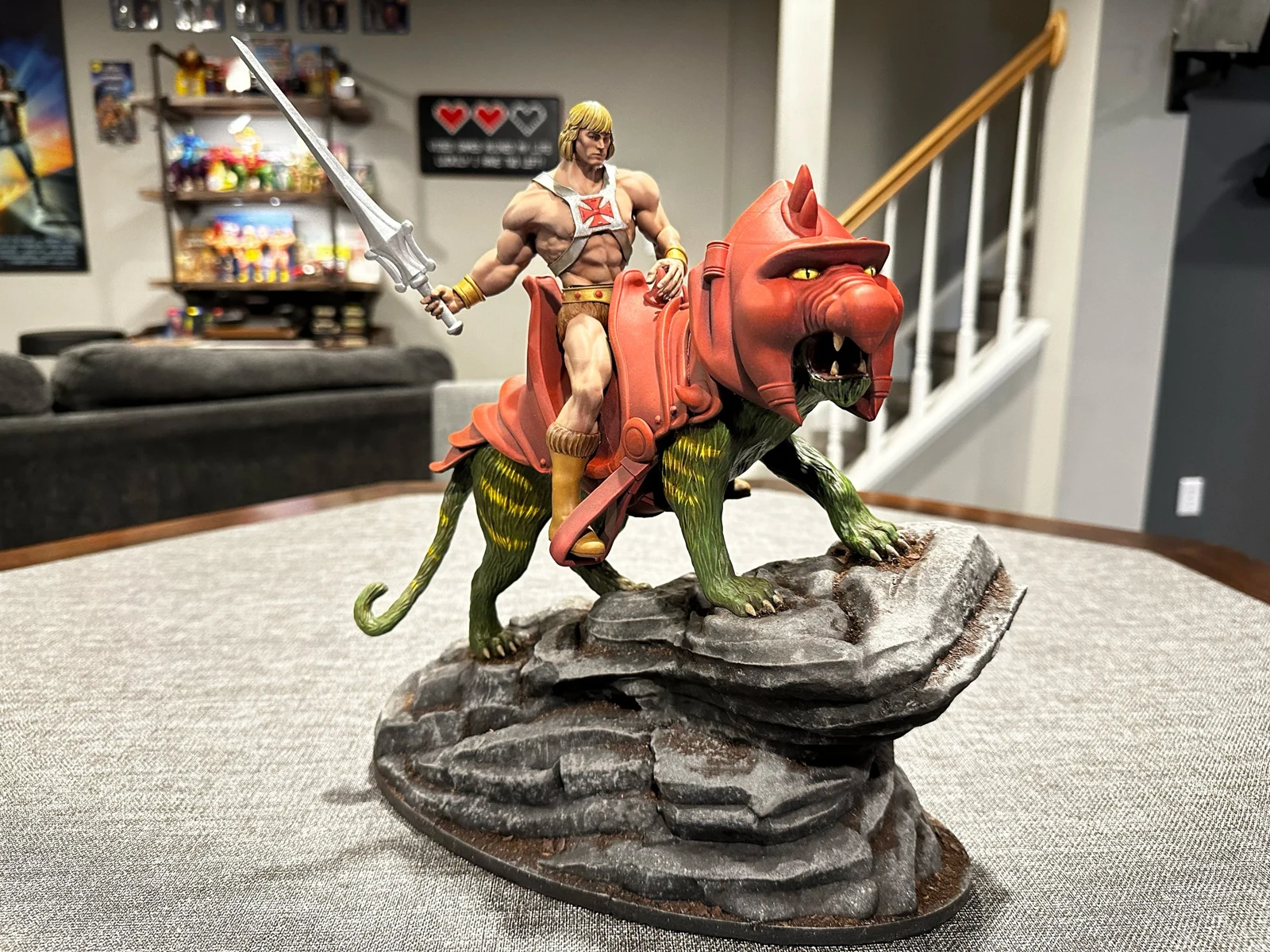 He-Man & Battle Cat — workshop project by Jason Luber