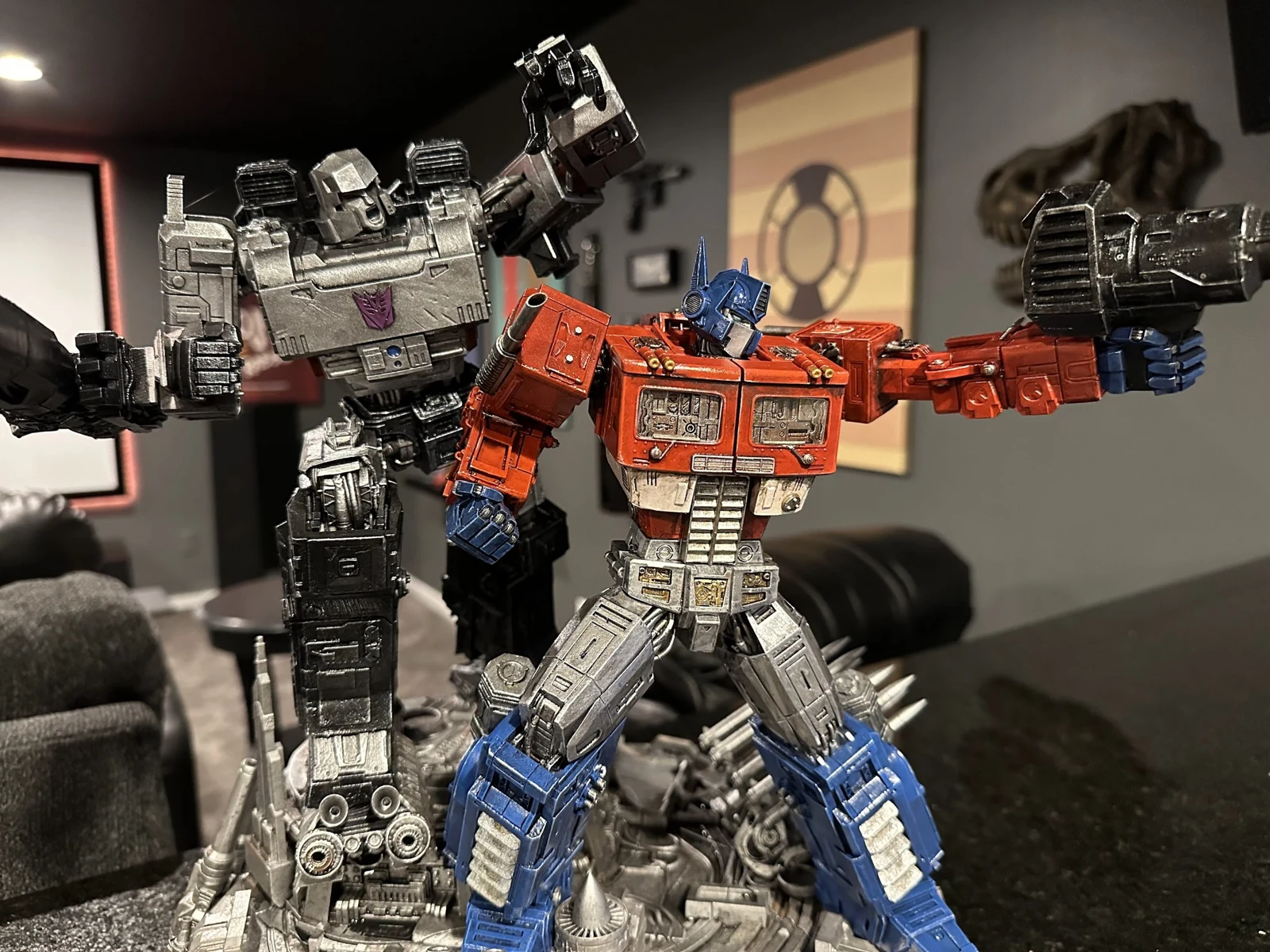 Optimus Prime & Megatron — workshop project by Jason Luber