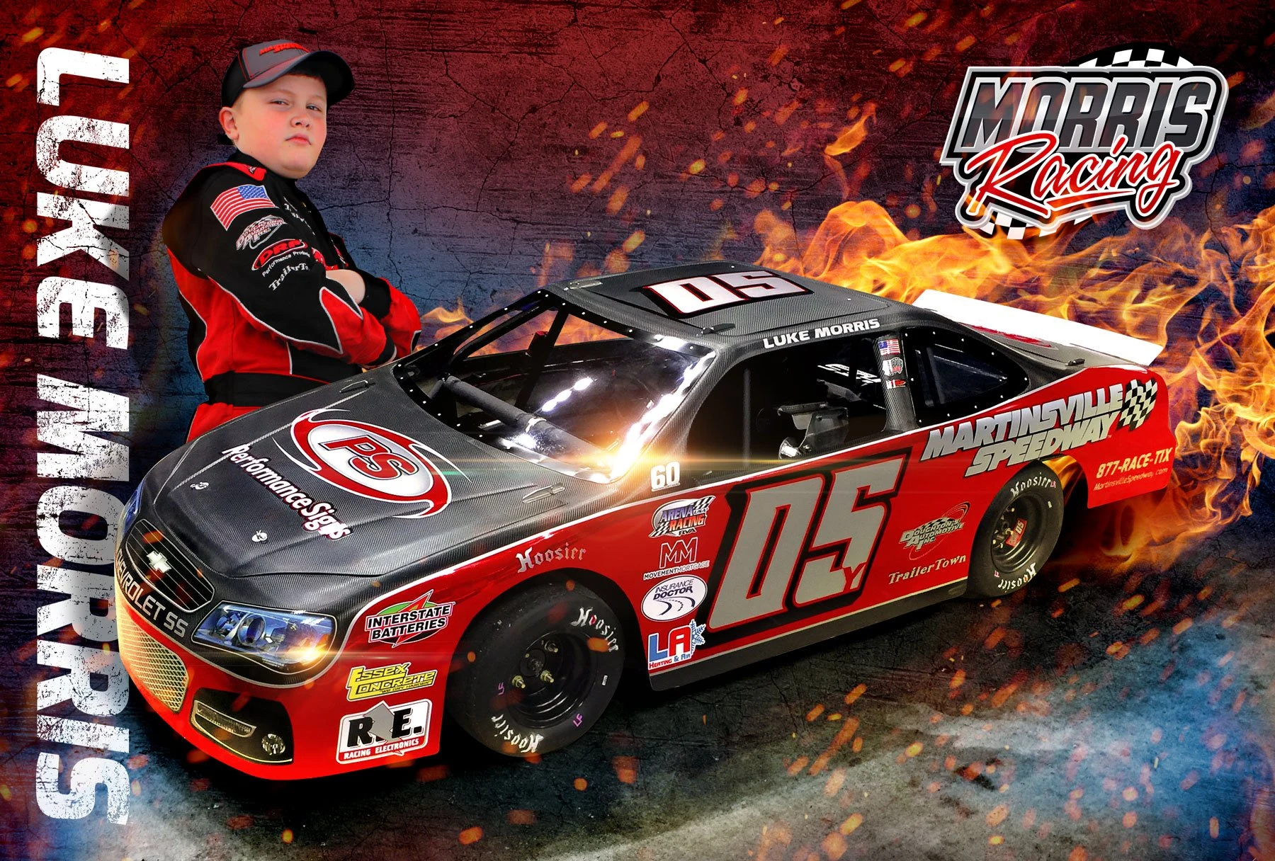 Luke Morris: Hero card design